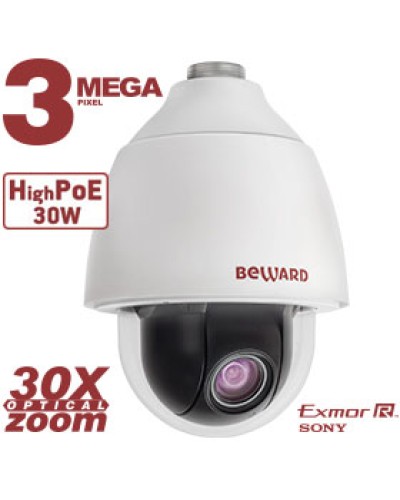 IP-камера видеонаблюдения PTZ купольная Beward BD143P30 в Мытищах IP-камеры Pintop.ru