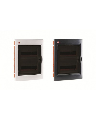 Щиток встраиваемый 24 мод.,IP 41 , черный DKC 82524 в Мытищах Аксессуары для стоек и шкафов Pintop.ru