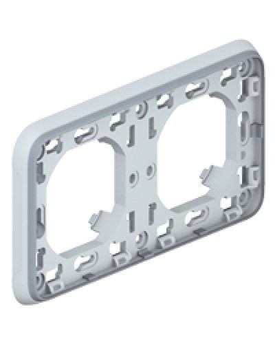 Рамка с суппортом для встроенного монтажа Plexo Legrand 069683 в Мытищах Аксессуары для кабель-канала Pintop.ru